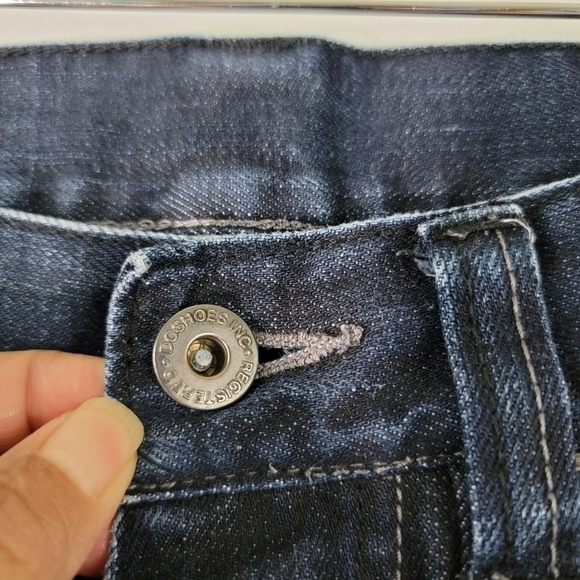 DC Straight Resin II Men's Jeans Sz 32X32 Medium Wash Button Fly Skateboard - Picture 6 of 12